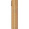 Ekena Millwork Olympic Block Rough Sawn Bracket w/ Offset Brace, Western Red Cedar, 8"W x 24"D x 36"H BKT0806X24X36OLY05RWR - alternate 4